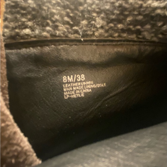 Lucky Brand Suede Lace-up Booties size 8 - Picture 10 of 11